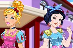 Две Принцессы - Cinderella and Snow White Matching Outfits